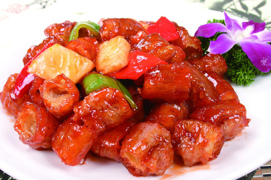 菠蘿炒油條