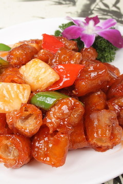 菠蘿炒油條