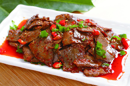 紅油牛肉