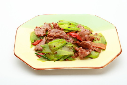 涼瓜炒牛肉
