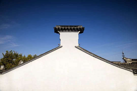江南古運(yùn)河建筑墻