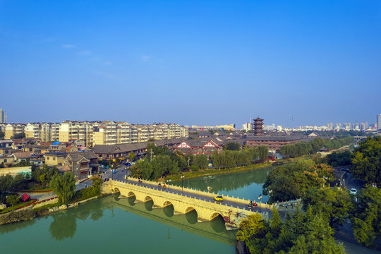 青州南陽(yáng)河風(fēng)景區(qū)城市風(fēng)光