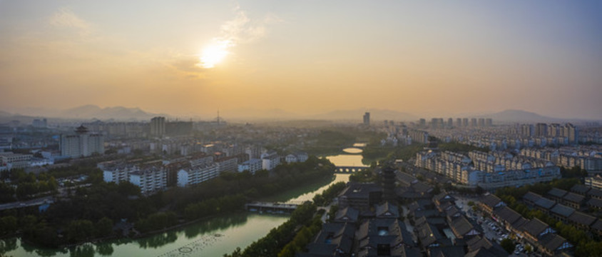 青州南陽(yáng)河風(fēng)景區(qū)城市風(fēng)光