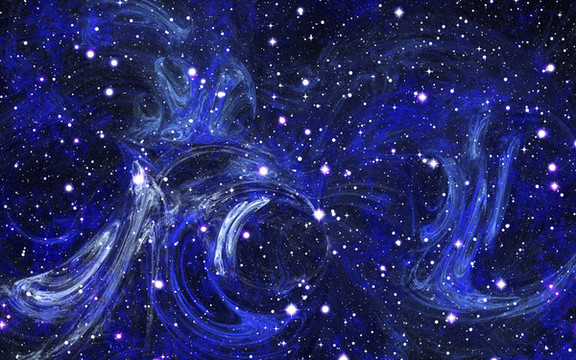 藍色星空