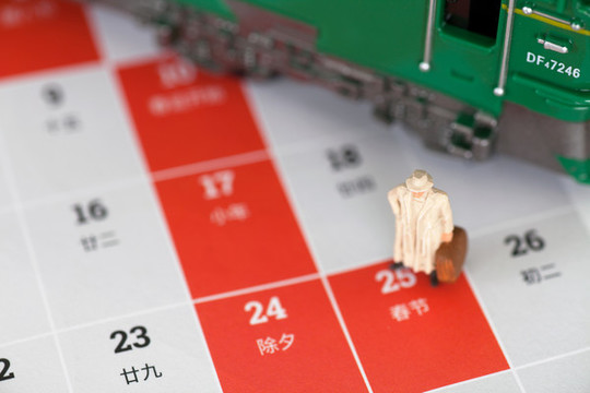 火車模型和出行的乘客模型