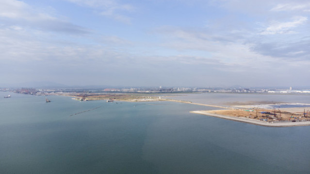 陽江濱海新區(qū)填海造陸
