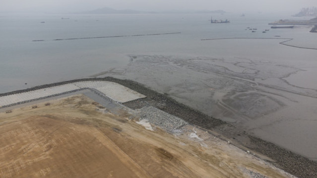 陽(yáng)江填海造陸