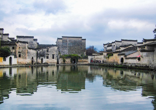 中國安徽黃山市宏村風(fēng)光