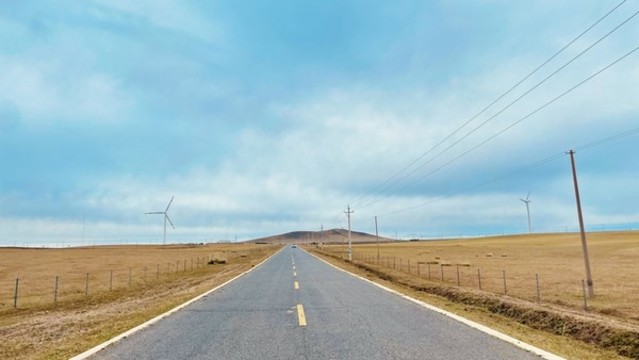 通往火山的公路