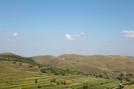 中國(guó)張北縣草原天路沿途風(fēng)光