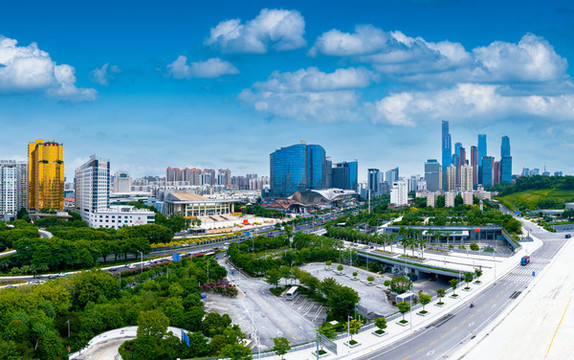 南寧CBD城市風(fēng)光
