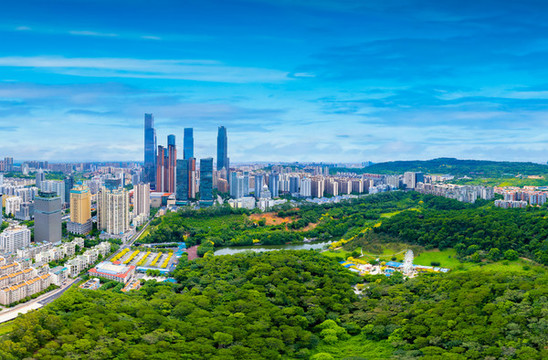 南寧CBD城市風(fēng)光