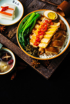 鴨肉蓋飯
