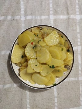 小炒土豆片