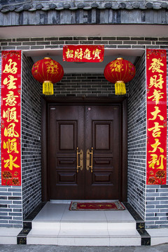 中式民居門頭