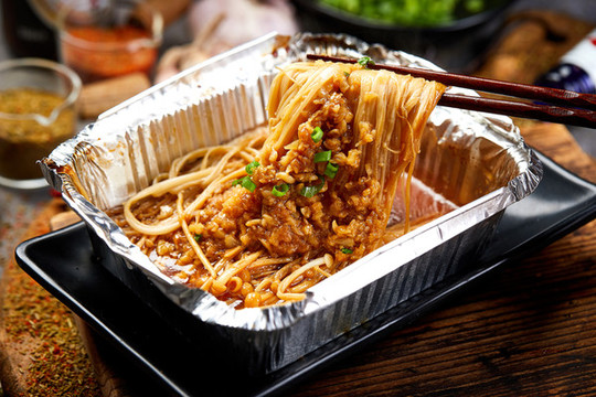 錫紙金針菇