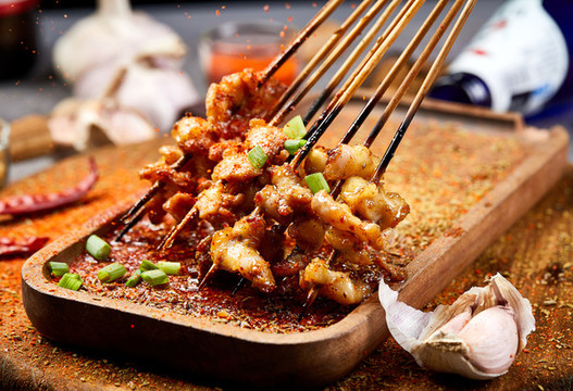 軟骨手把串