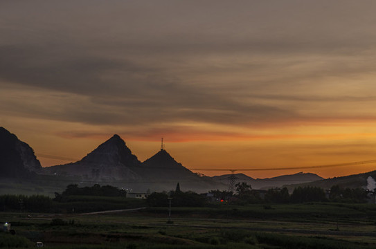 唯美夕陽(yáng)晚霞風(fēng)景