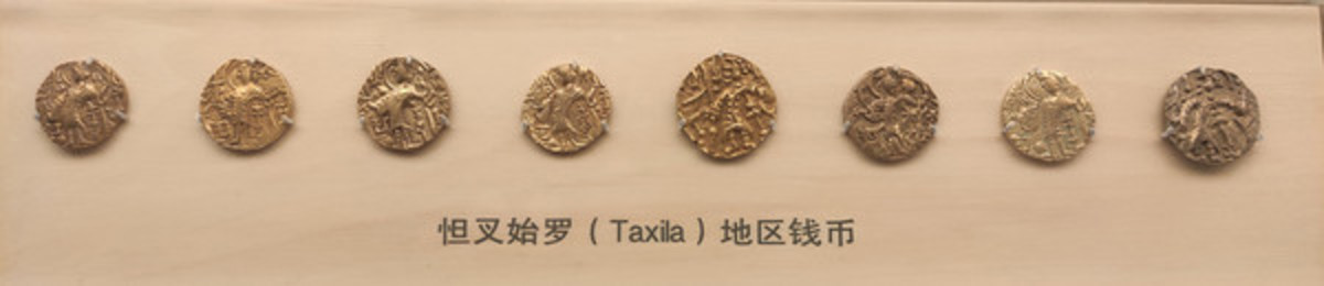 恒叉始羅地區(qū)錢幣