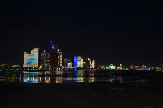 青島海濱夜景