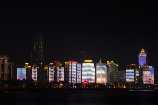 青島海濱夜景