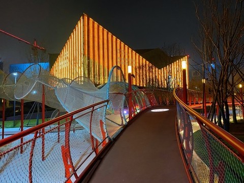 公園夜景