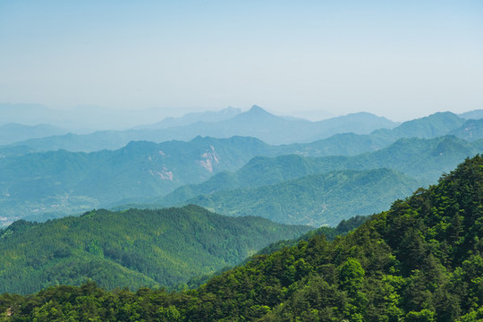 湖北黃岡羅田大別山薄刀鋒風(fēng)景區(qū)