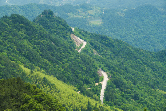 湖北黃岡羅田大別山薄刀鋒風(fēng)景區(qū)