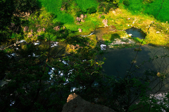 黃果樹瀑布天星橋貴州風景