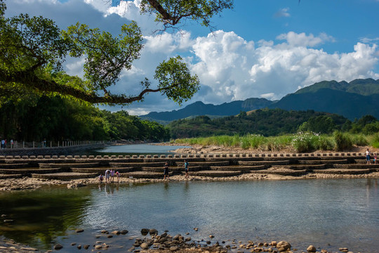 榕水謠魚鱗壩