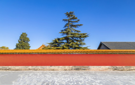 中國北京故宮博物院秋季風(fēng)光