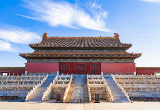 中國北京故宮博物院秋季風(fēng)光