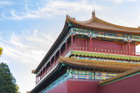 中國北京故宮博物院秋季風(fēng)光