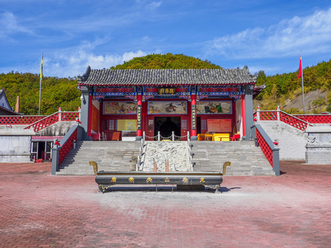 黑河黑龍江中俄民族風(fēng)情園關(guān)帝廟