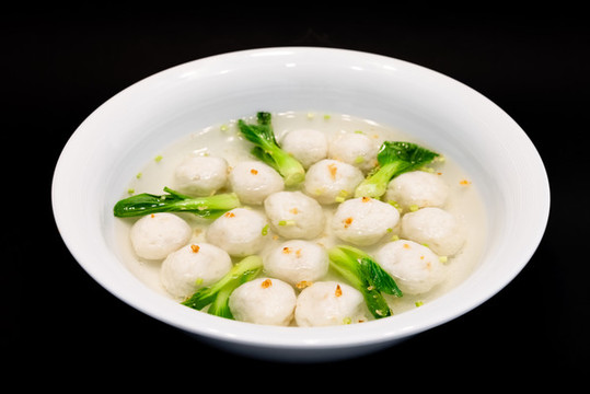 潮式海鰻魚丸湯