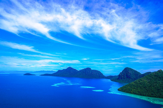 馬來(lái)西亞仙本那海島風(fēng)光