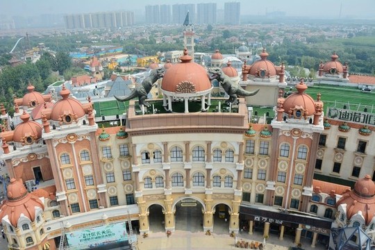 常州恐龍園景色