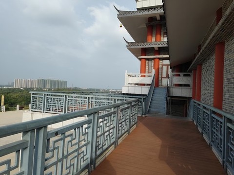 潘茂名紀念館懸空走道走廊