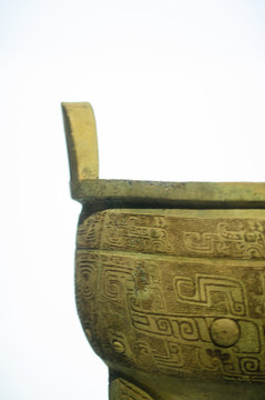 息父辛鼎局部細(xì)節(jié)高清大圖