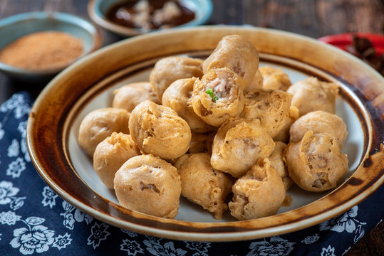 干炸丸子