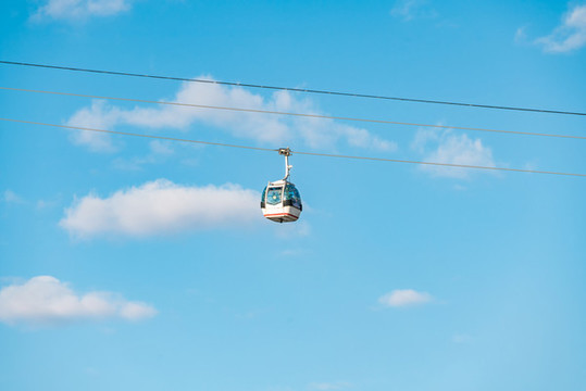 中國哈爾濱市太陽島空中纜車