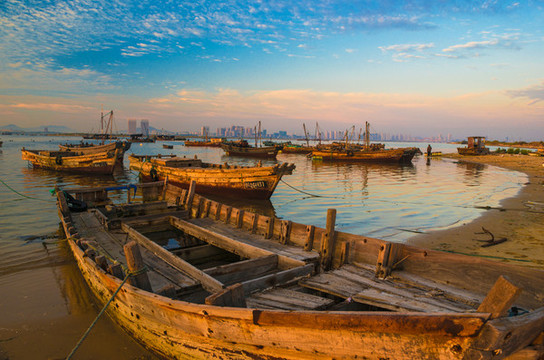 養(yǎng)馬島漁港風(fēng)光