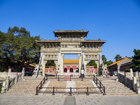 沈陽北陵公園石牌坊