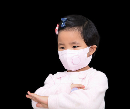 抗冠狀肺炎的小孩子
