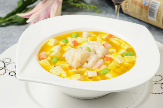 蟹粉燒豆腐