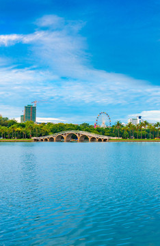 南寧市南湖公園風光