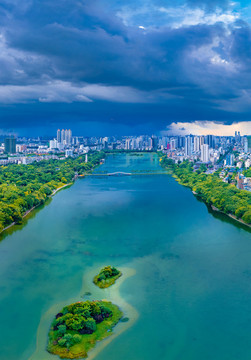 南寧市南湖公園風(fēng)光