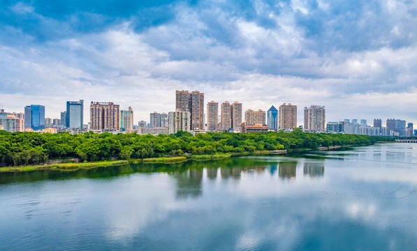 廣西南寧市南湖公園城市環(huán)境