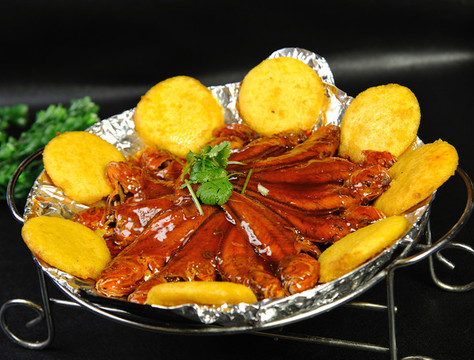 小黃魚貼餅子