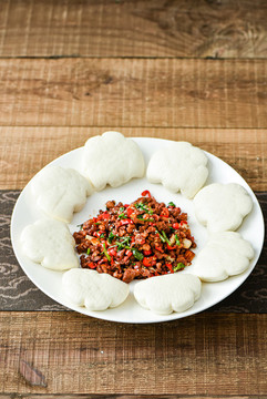 孜然羊肉夾饃